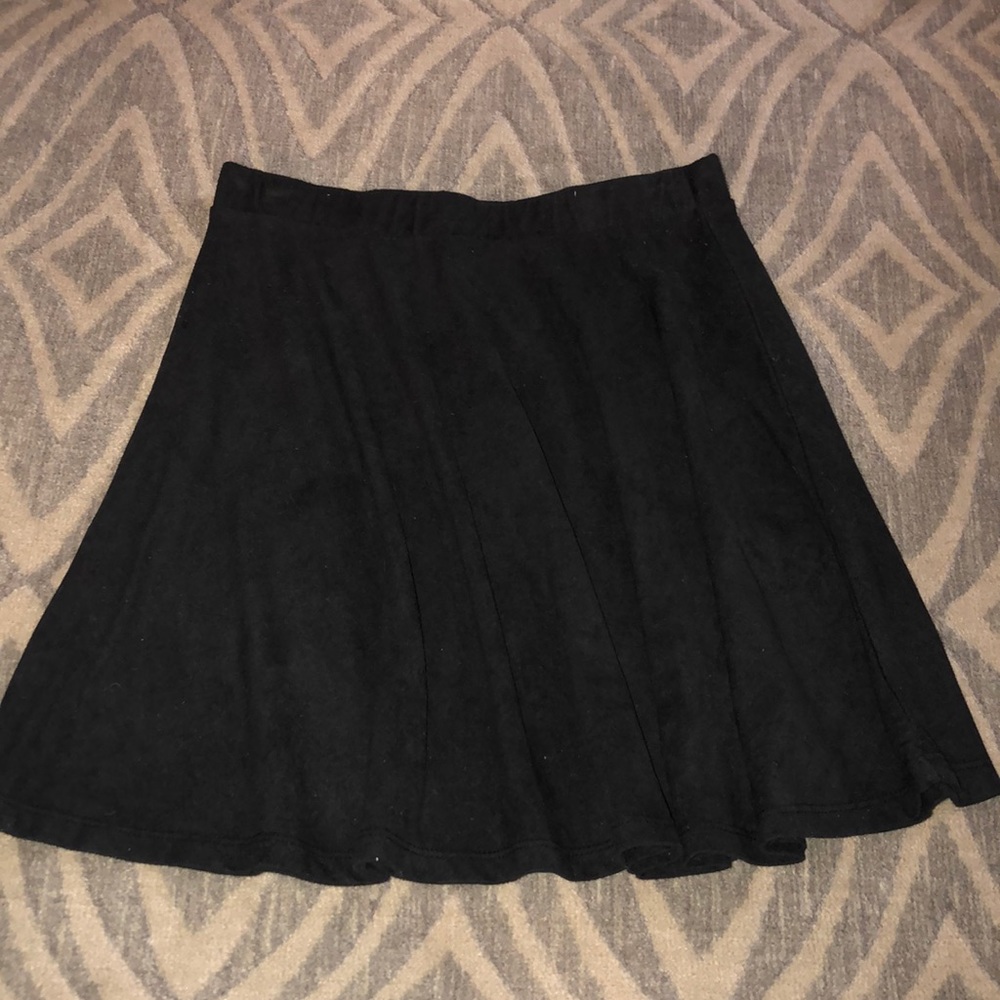 Black velvet Skirt